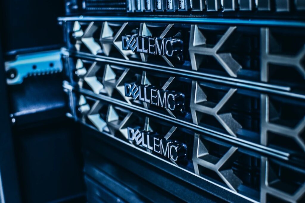 Servidores Dell EMC en un centro de datos